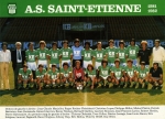 Photo de l'équipe de l'ASSE saison 1981-1982