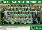 Photo de l'équipe de l'ASSE saison 1989-1990