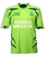 Maillot de l'ASSE Extérieur saison 2007-2008
